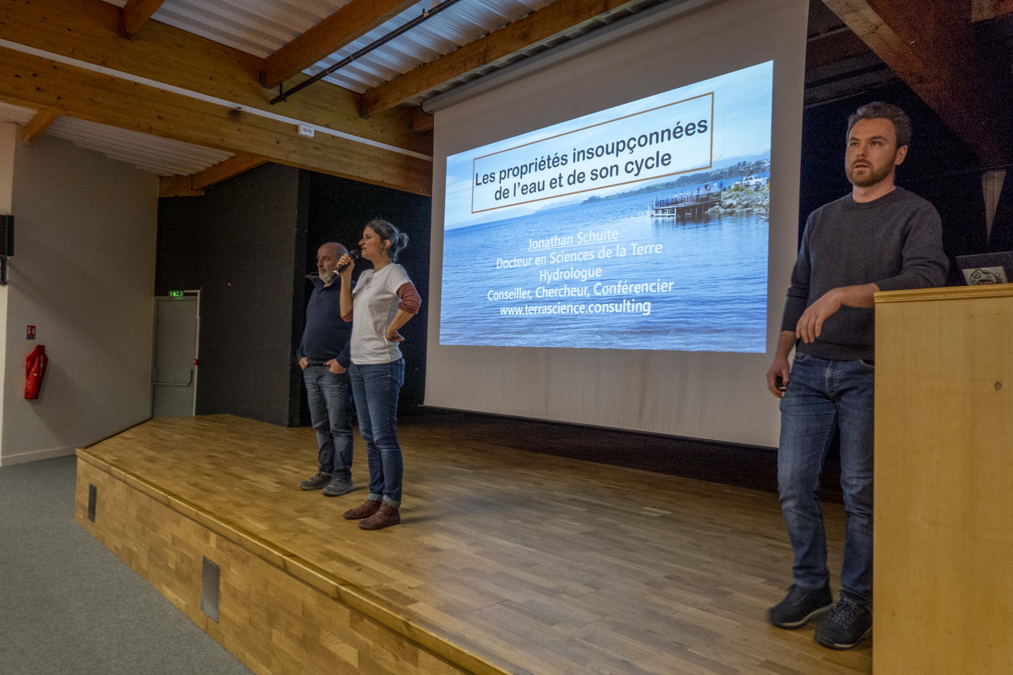 Conférence sur l’eau de Jonathan Schuite à l’occasion des AG de TdL NA & InPACT NA 0 Périgueux