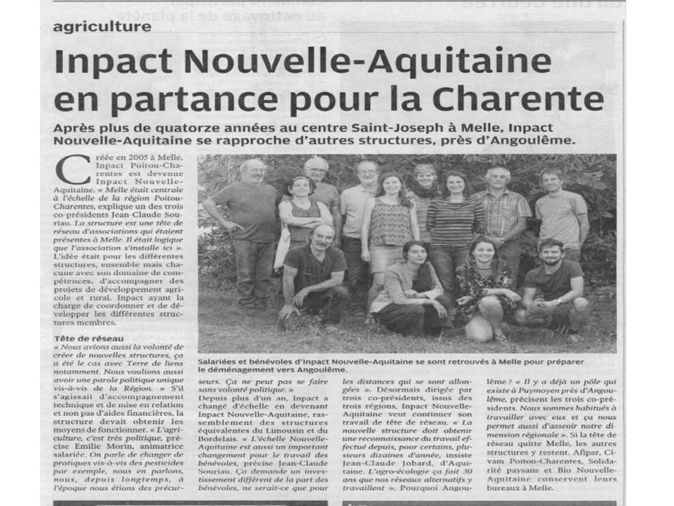 InPACT NA déménage