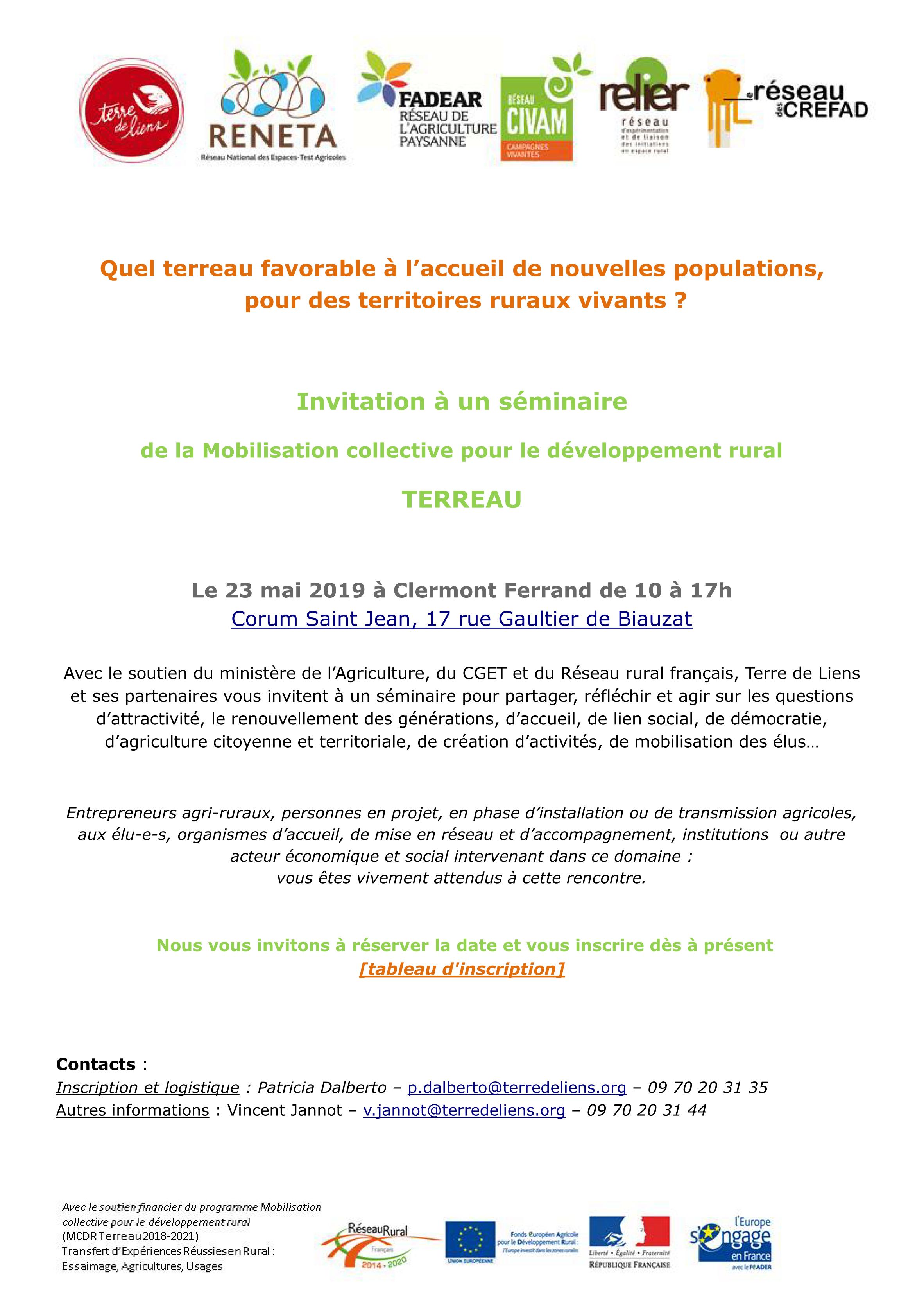 séminaire Terreau
